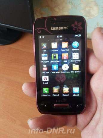 Телефон Samsung Wawe y LaFleur. Макеевка