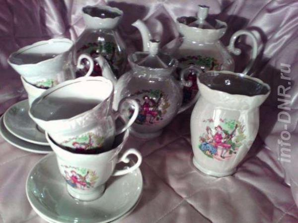 Продам чайный сервиз на 4 персоны. Шахтёрск